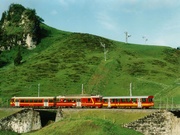La ligne ferroviaire à crémaillère Bex-Villars-Bretaye